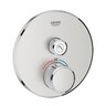 Baterie Grohe SmartControl sprchová podomítková termostatická, bez tělesa, s 1 ventilem, supersteel - infinity, 29118DC0