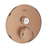 Baterie Grohe SmartControl sprchová podomítková termostatická, bez tělesa, warm sunset kartáčovaný, 29118DL0