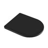 Sedátko Kielle  slim, softclose, easylock, černá mat, 30401034