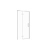 Sprchové dveře Cersanit Larga 100×195 chrom s panty levé, S932-121